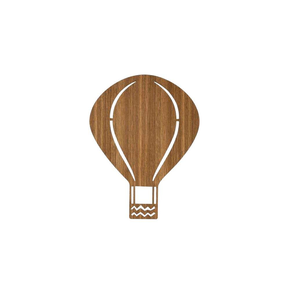 ferm LIVING – Air Balloon Seinävalaisin Smoked Oak ferm LIVING