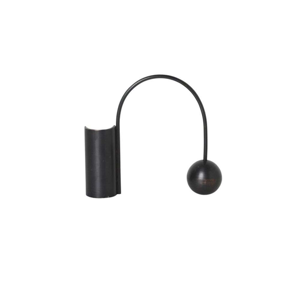 ferm LIVING – Balance Candle Holder Black Brass