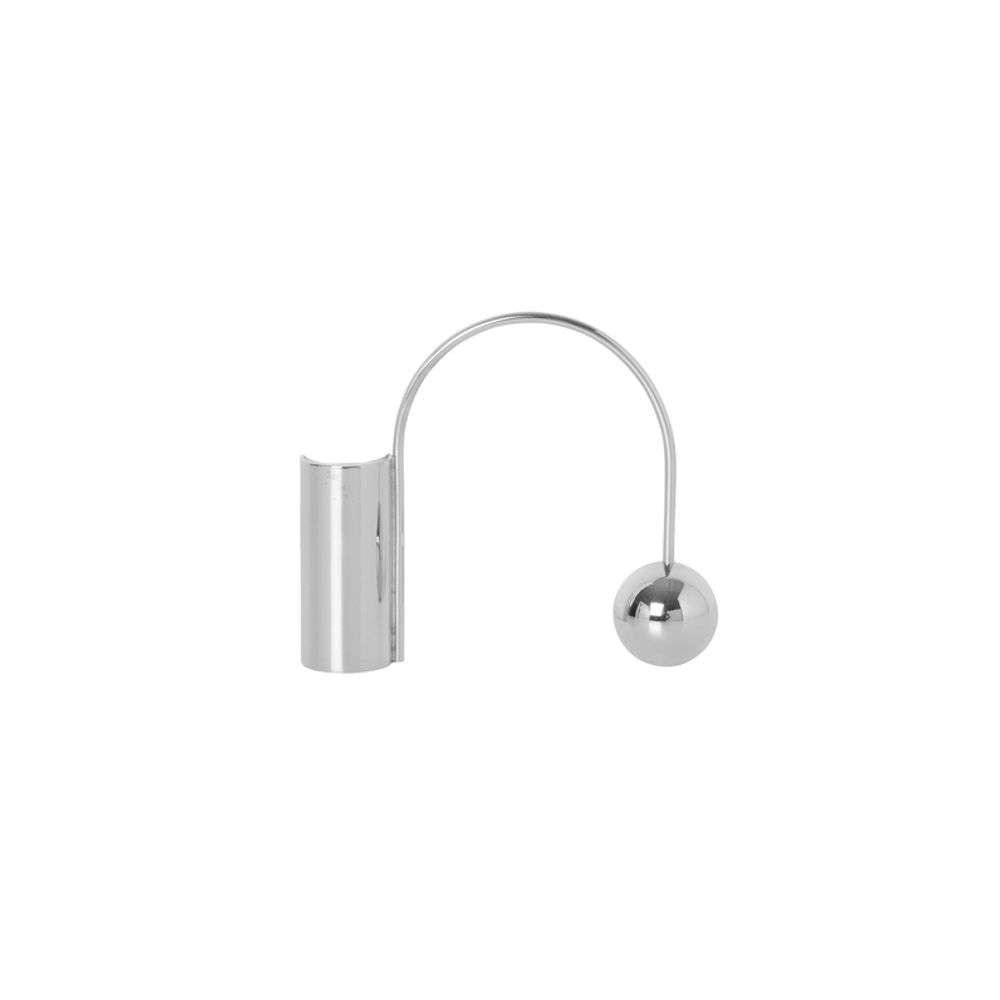 ferm LIVING – Balance Candle Holder Chrome