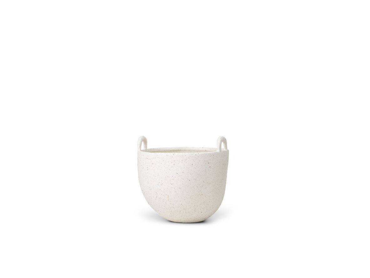 Ferm Living – Speckle Pot Small Off-White