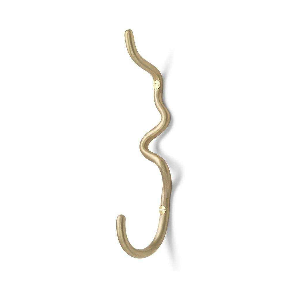 Ferm Living – Curvature Hook Brass