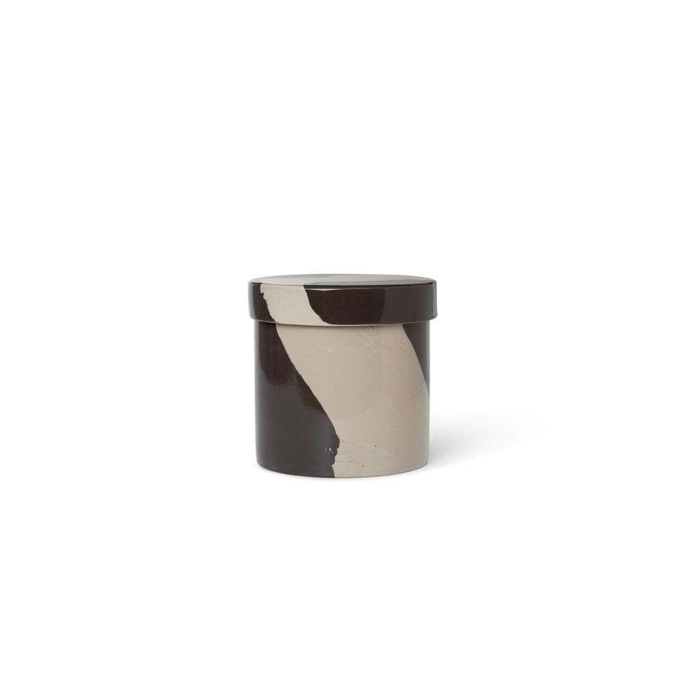 ferm LIVING – Inlay Container Large Sand/Black