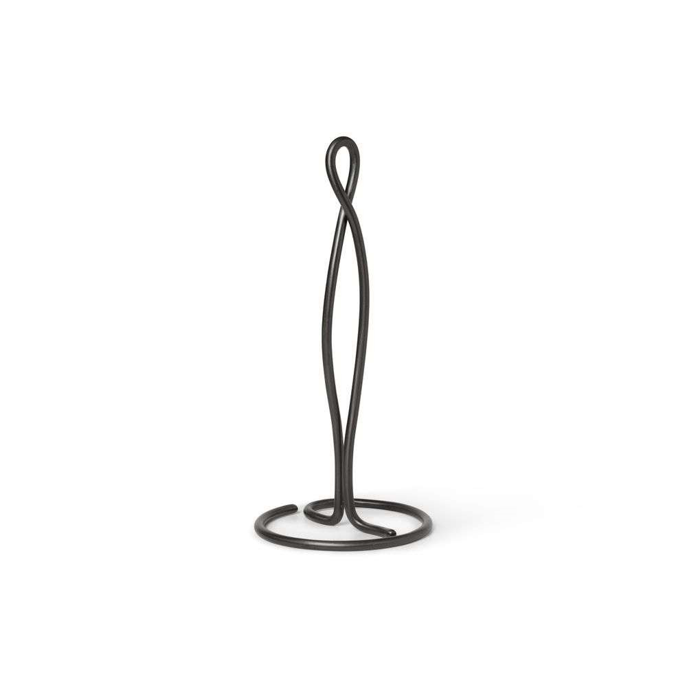 ferm LIVING – Curvature Paper Towel Holder Black Brass ferm LIVING