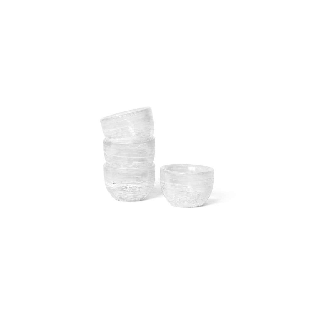 ferm LIVING – Tinta Egg Cups Set of 4 White ferm LIVING