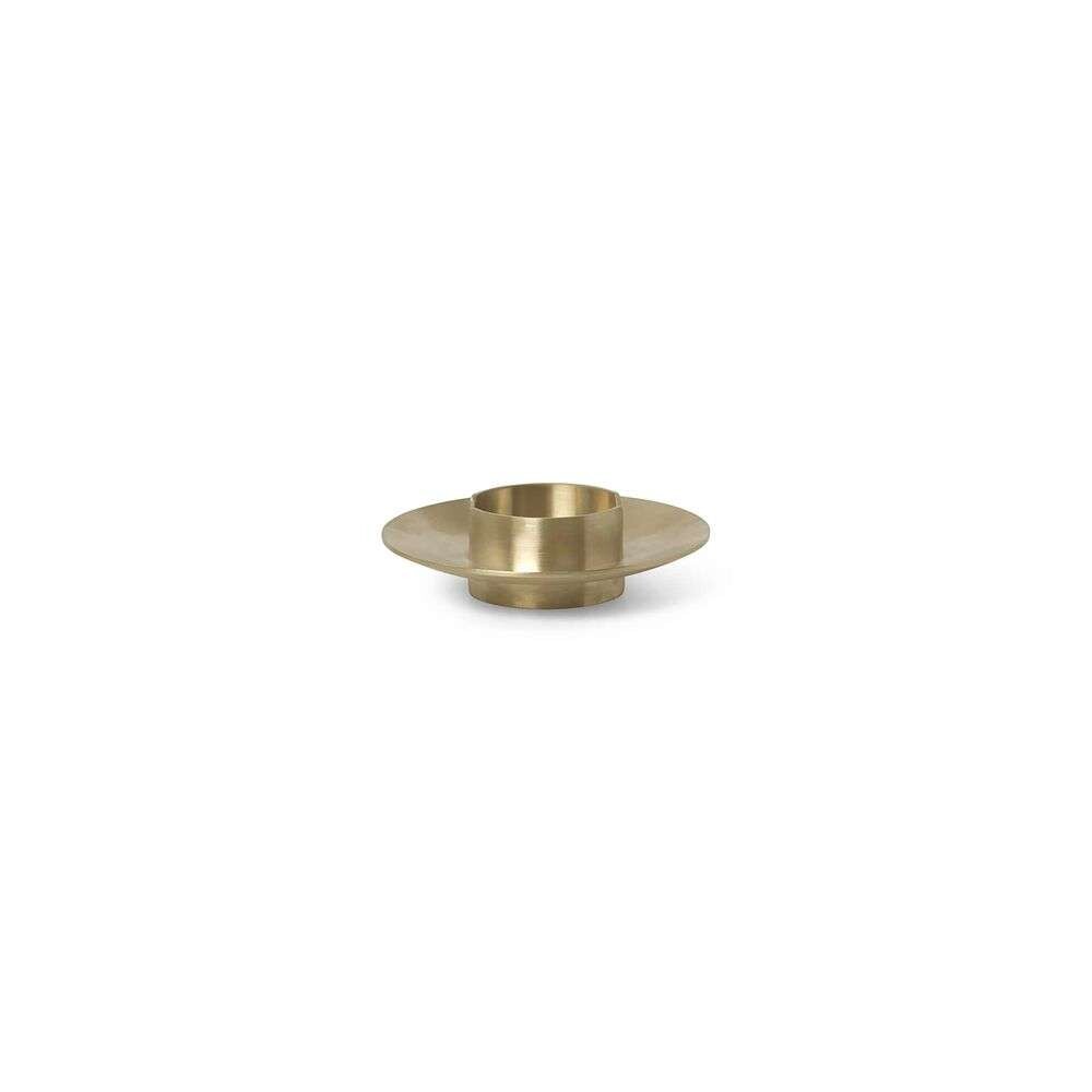 ferm LIVING – Block Candle Holder Brass ferm LIVING