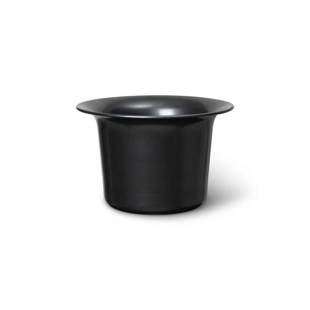 ferm LIVING – Spun Alu Basket Low Blackened Aluminum