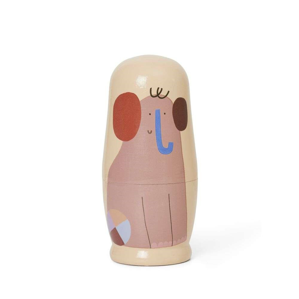 ferm LIVING – Critter Nesting Dolls Multi ferm LIVING