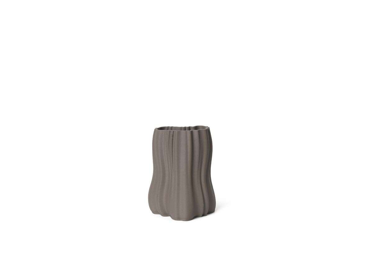 Ferm Living – Moire Vase H20 Anthracite