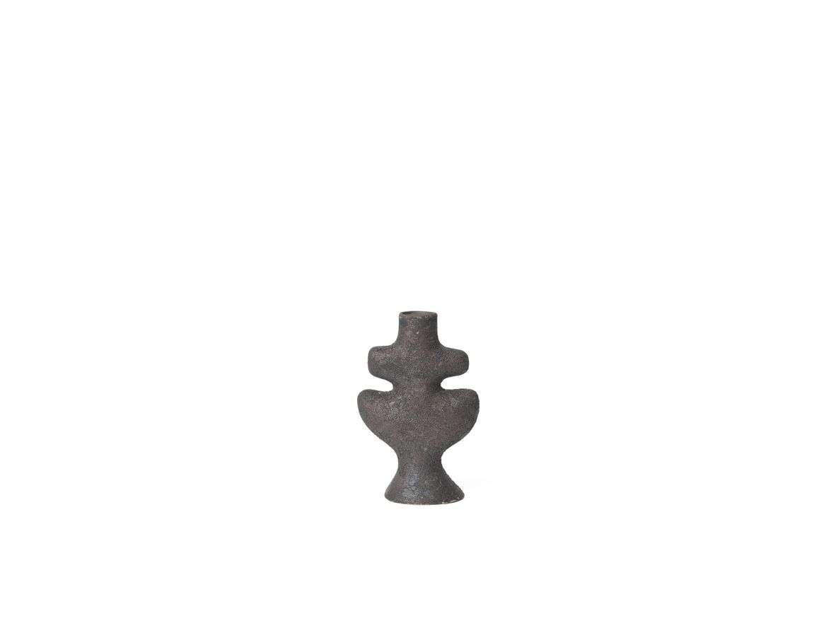 ferm LIVING – Yara Candle Holder Small Rustic Iron ferm LIVING