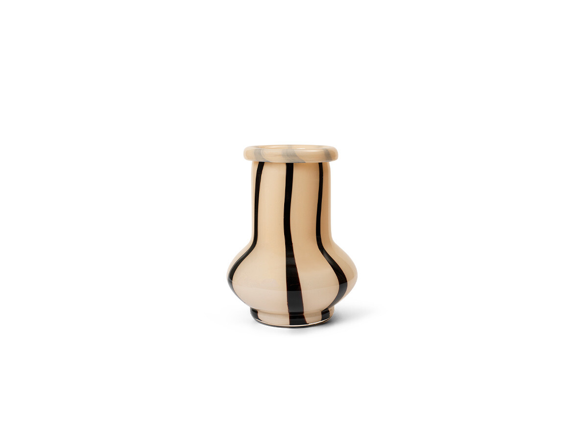 ferm LIVING – Riban Vase H24 Cream ferm LIVING