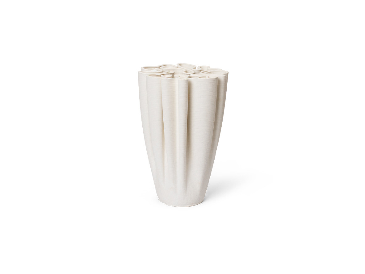 ferm LIVING - Dedali Vase Off-white