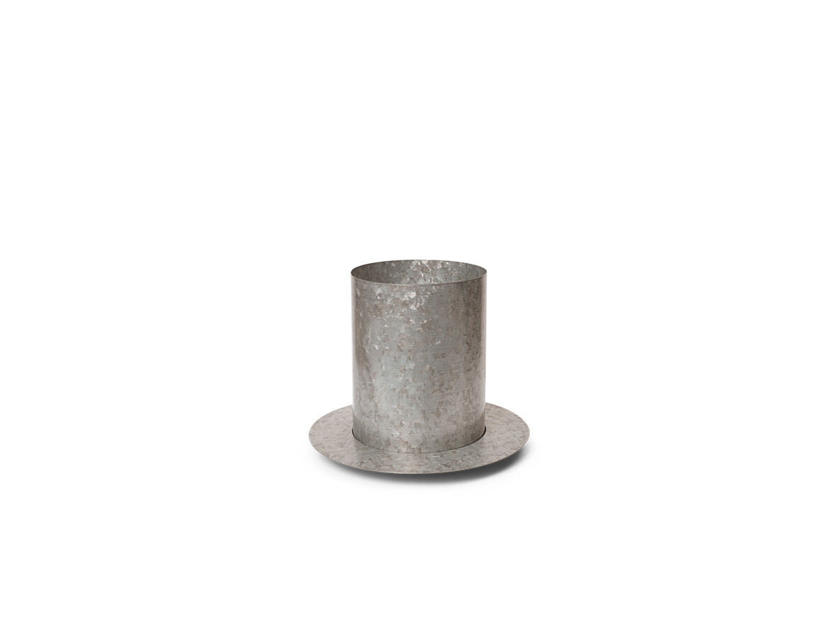 Ferm Living – Auran Pot Medium Galvanized