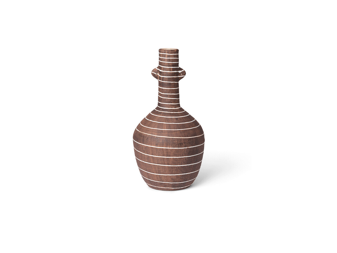 Ferm Living – Brura Vase Coffee/White