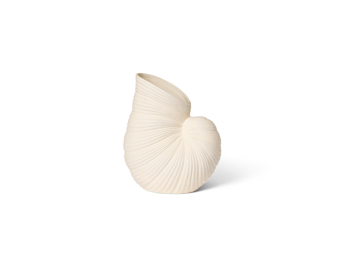 Ferm Living – Shell Vase Off-white