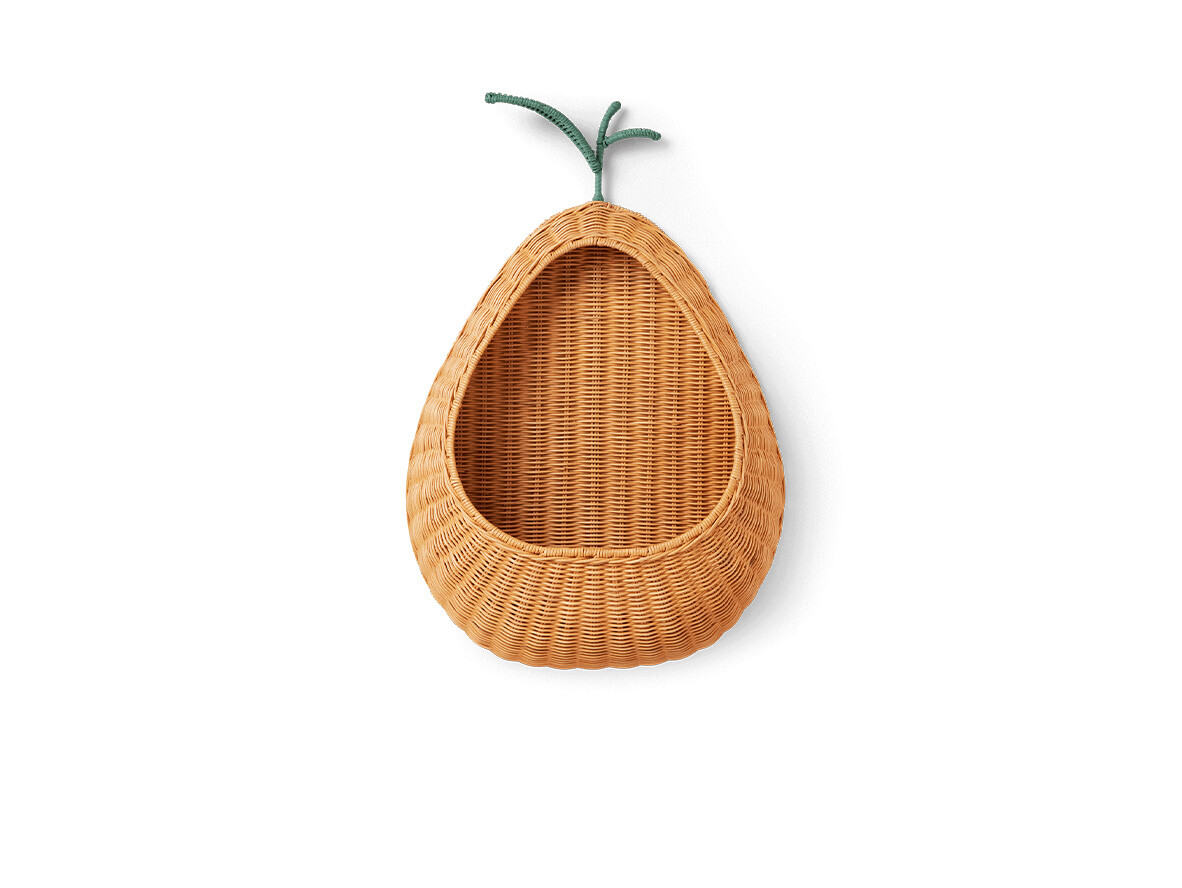 ferm LIVING - Pear Braided Wall Pocket Natural