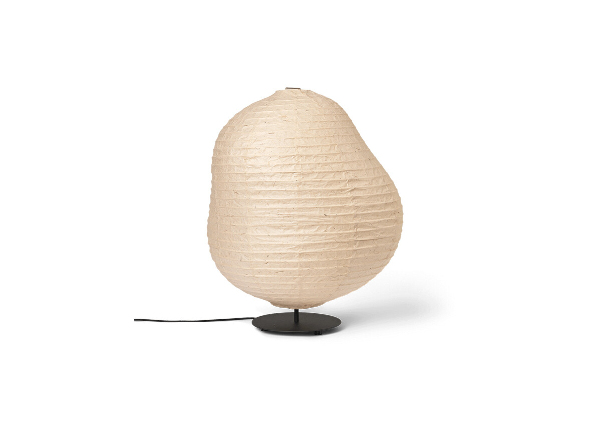 Ferm Living – Kurbis Lattiavalaisin Low Natural/Musta