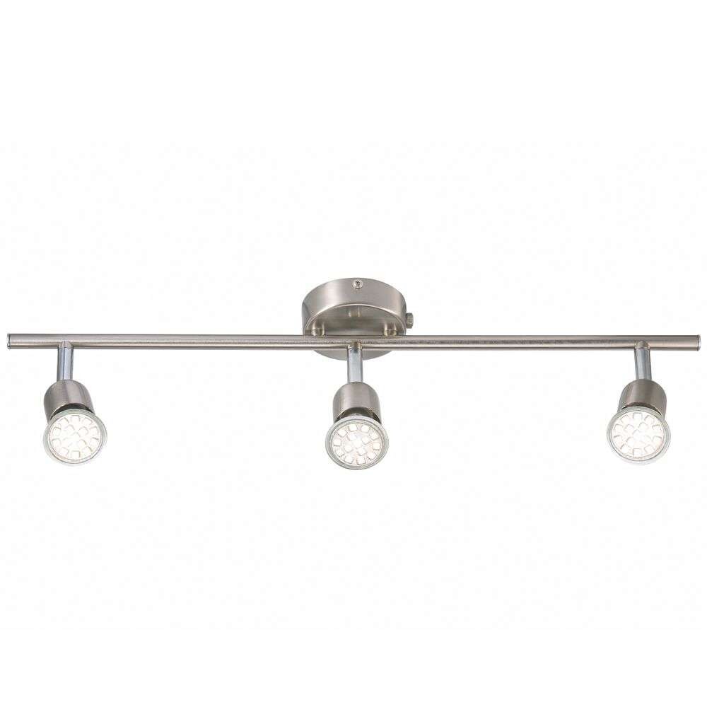 Nordlux – Avenue 3-Rail Kattovalaisin Brushed Steel