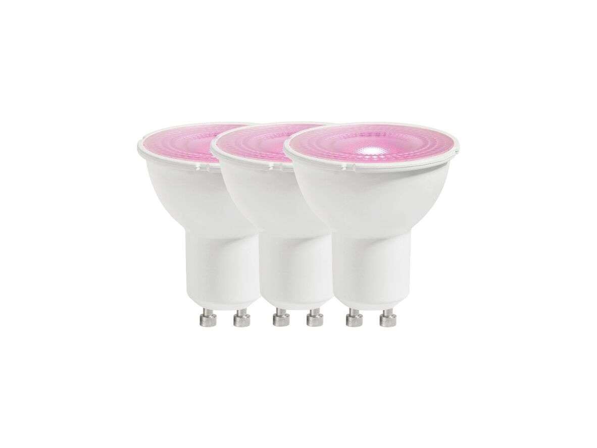 Nordlux – Lamput Smart Colour 4,7W PAR16 (10-380lm) Dim. White 3-pack GU10 Nordlux