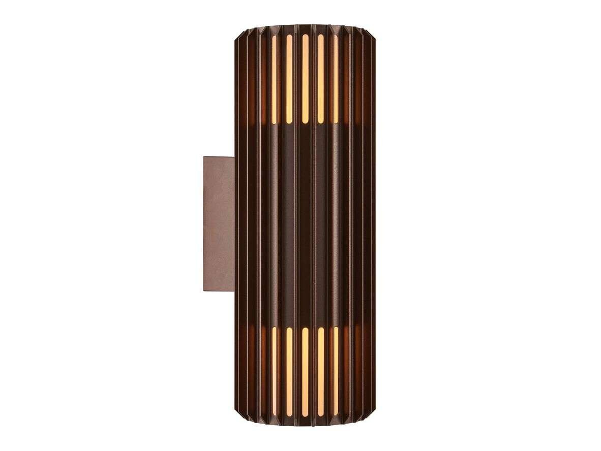 Nordlux – Aludra Double Ulko Seinävalaisin Metallic Brown Nordlux