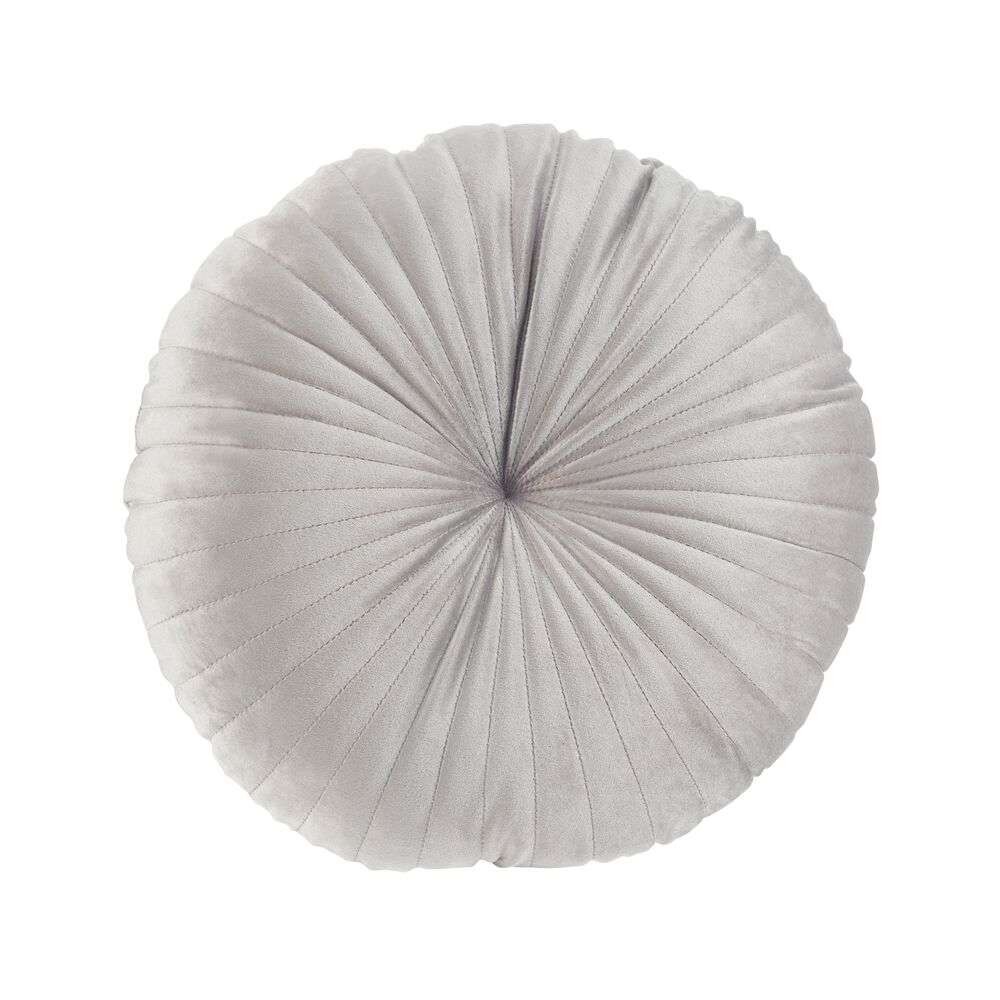 Margit Brandt – MB Cushion Round Velvet Soft White