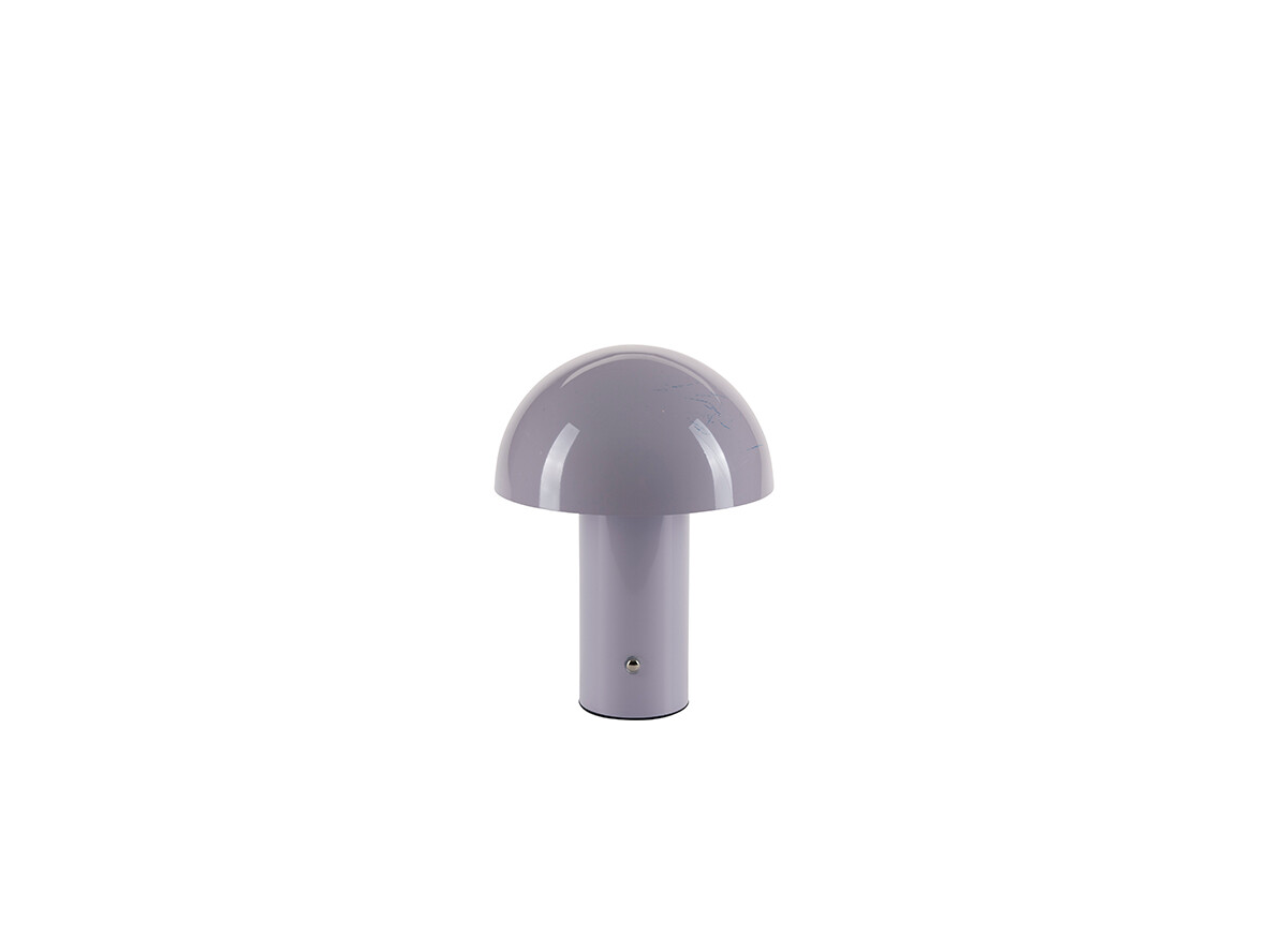 Cozy Living – Glossy Mushroom LED Pöytävalaisin H21,5 Purple Cozy Living