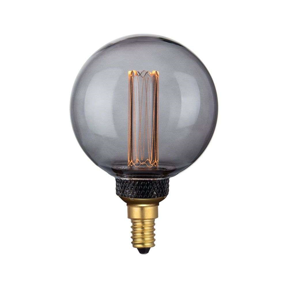 Colors – Lamppu LED Mini Globe Smoke Dæmpbar E14