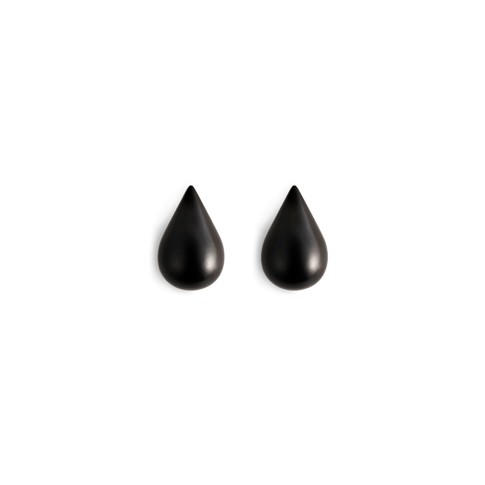 Normann Copenhagen – Dropit Hooks Small 2 pcs. Black Normann Copenhagen