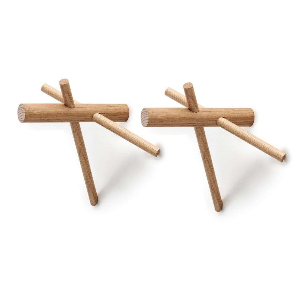 Normann Copenhagen – Sticks Hooks 2 pcs. Nature