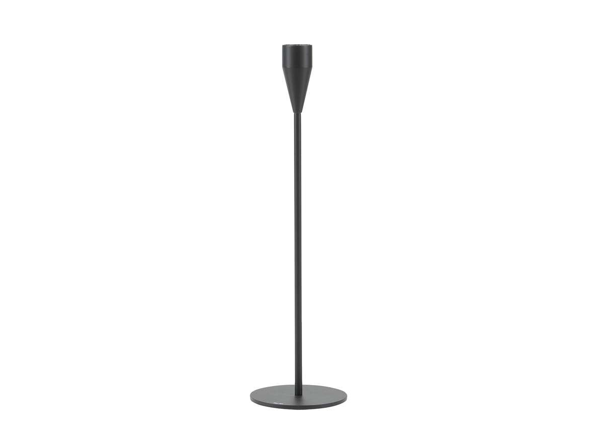 Piet Hein Sisustustuotteet – Jupiter Candle Holder H29 Black Piet Hein