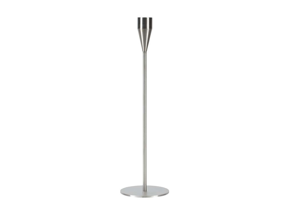 Piet Hein Sisustustuotteet – Jupiter Candle Holder H29 Stainless Steel Piet Hein