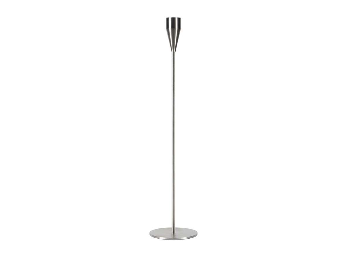 Piet Hein Sisustustuotteet – Saturn Candle Holder H36 Stainless Steel Piet Hein