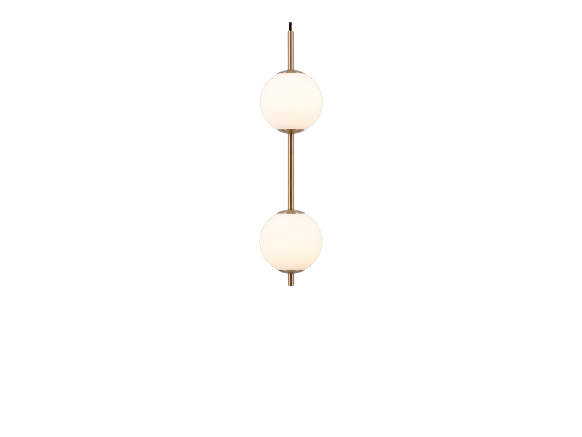 UMAGE - Audrey 2 Hanglamp Brass/White Opal