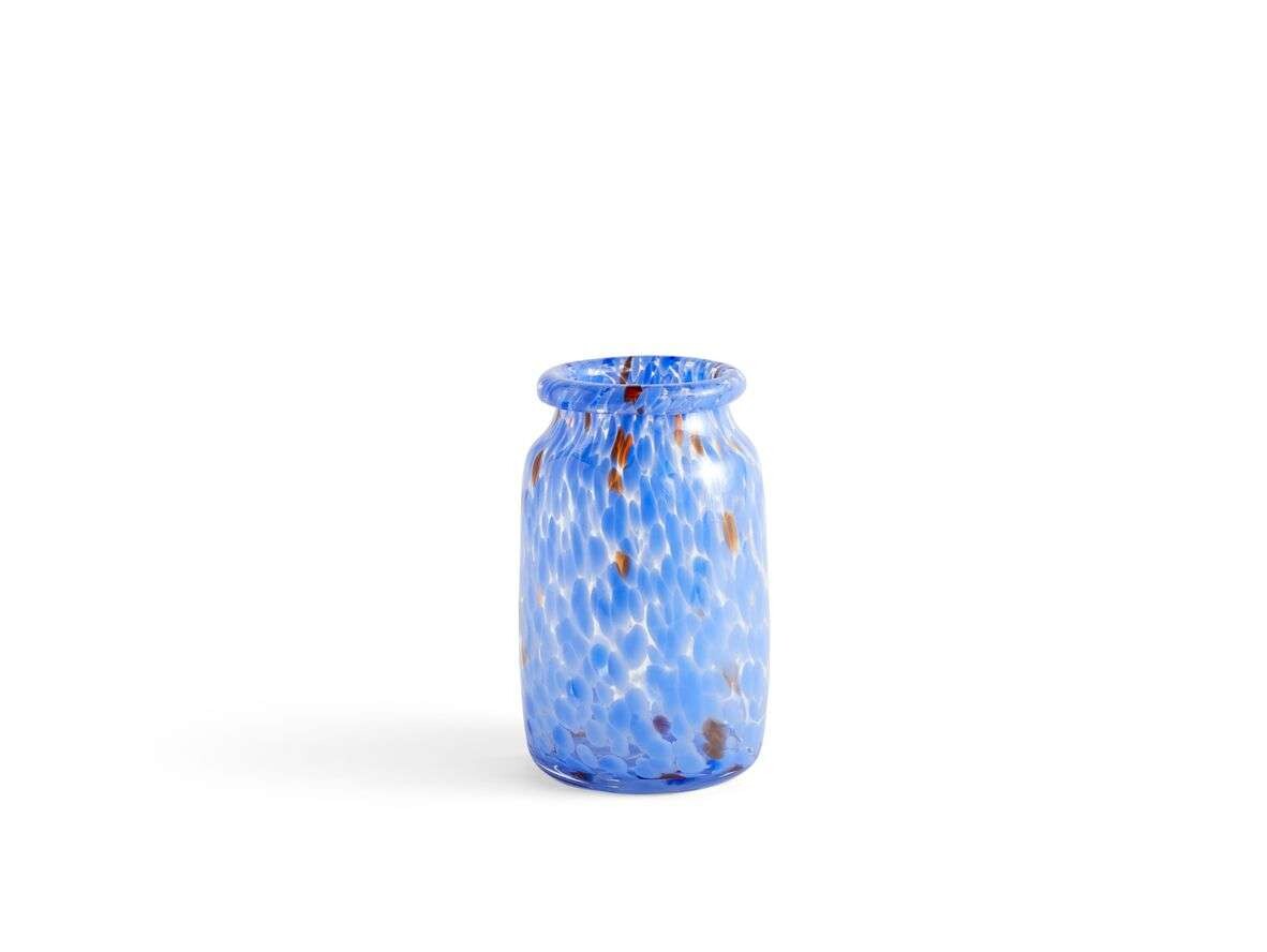 HAY – Splash Vase Roll Neck Medium Blue