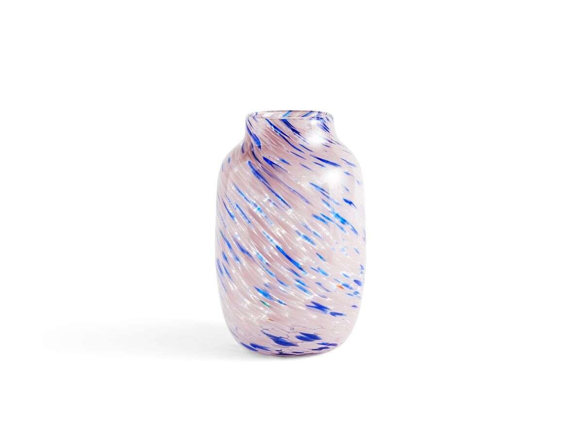 HAY – Splash Vase Round Large Light Pink/Blue