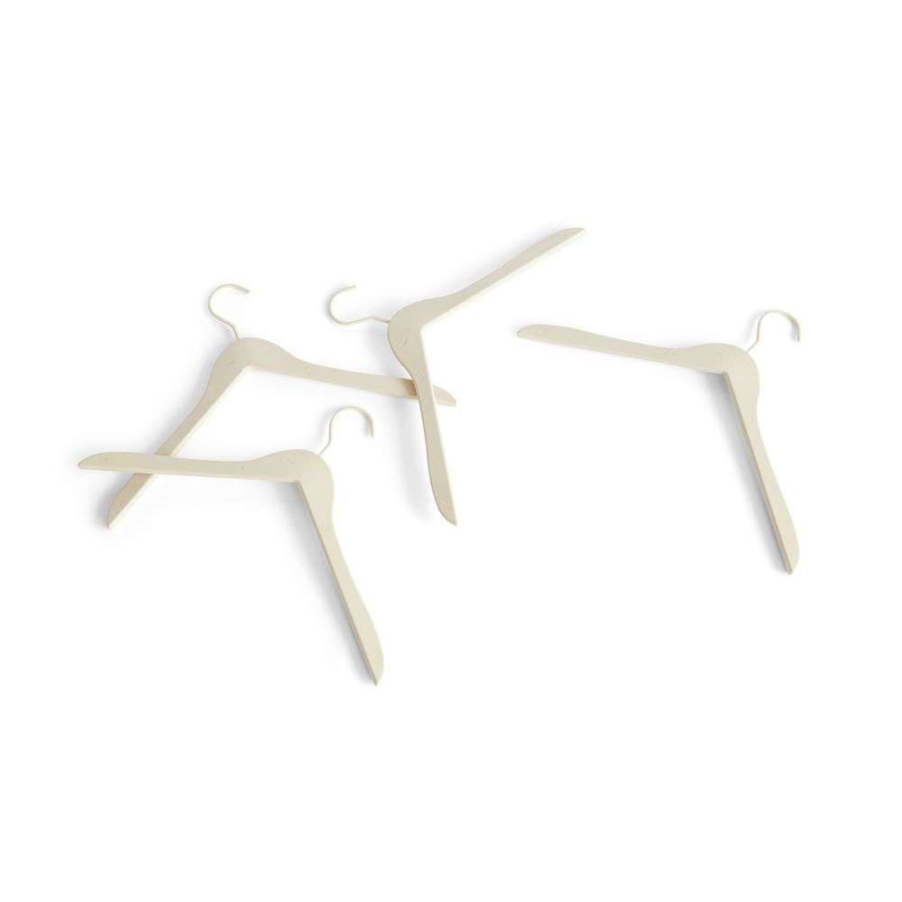 HAY – Coat Hanger Set of 4 Cream