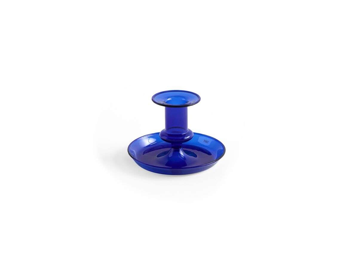 HAY – Flare Candle Holder Dark Blue HAY