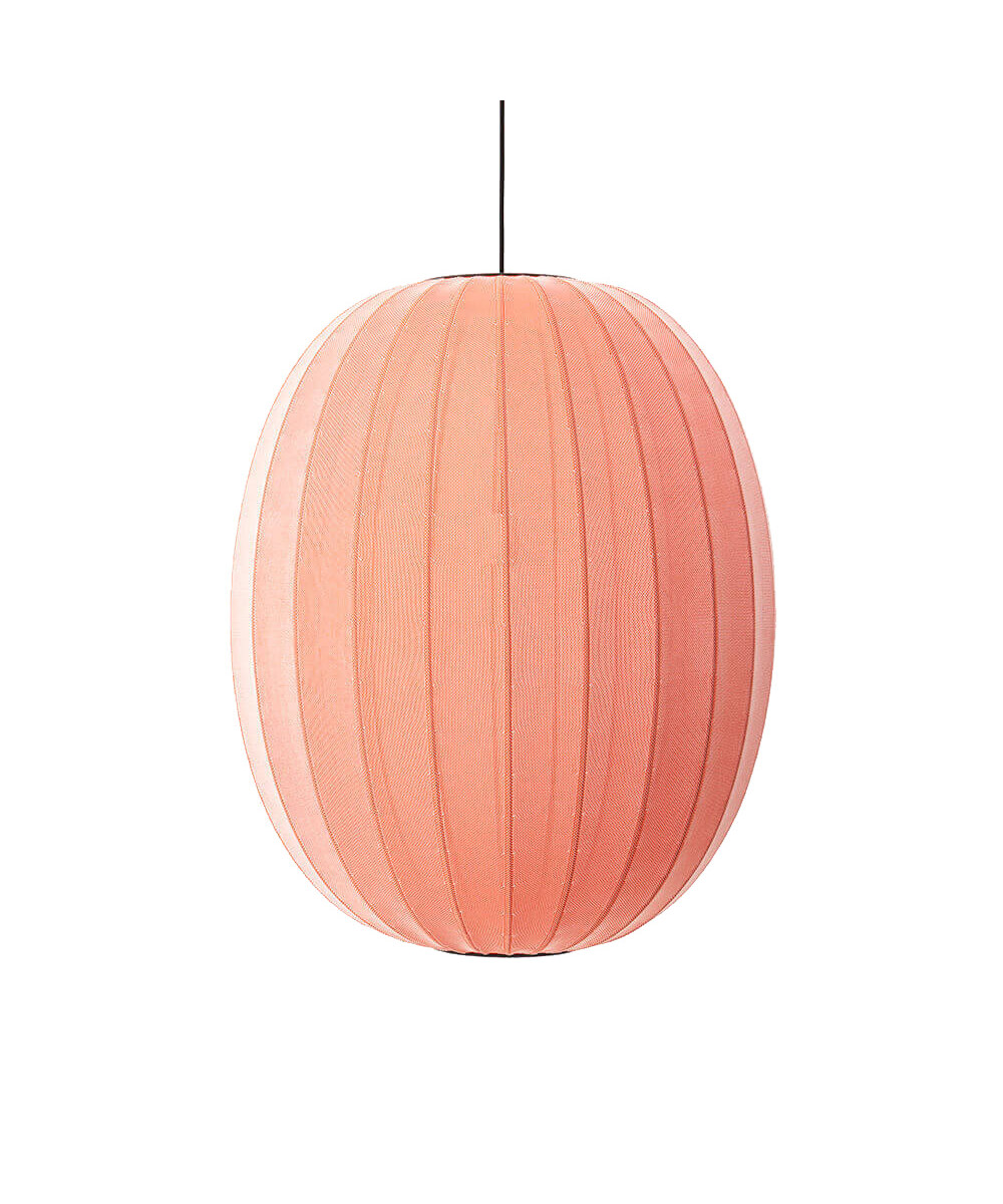 Made By Hand - Knit-Wit 65 Hoog Oval Hanglamp Coral Made By Hand