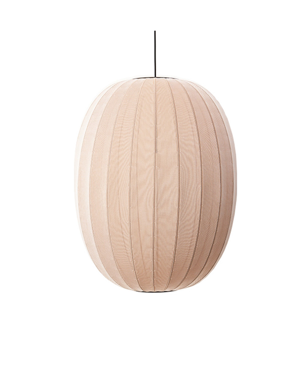 Made By Hand - Knit-Wit 65 Hoog Oval Hanglamp Sand Stone Made By Hand