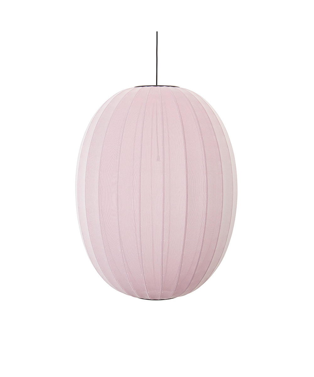 Made By Hand - Knit-Wit 65 Hoog Oval Hanglamp Light Pink Made By Hand