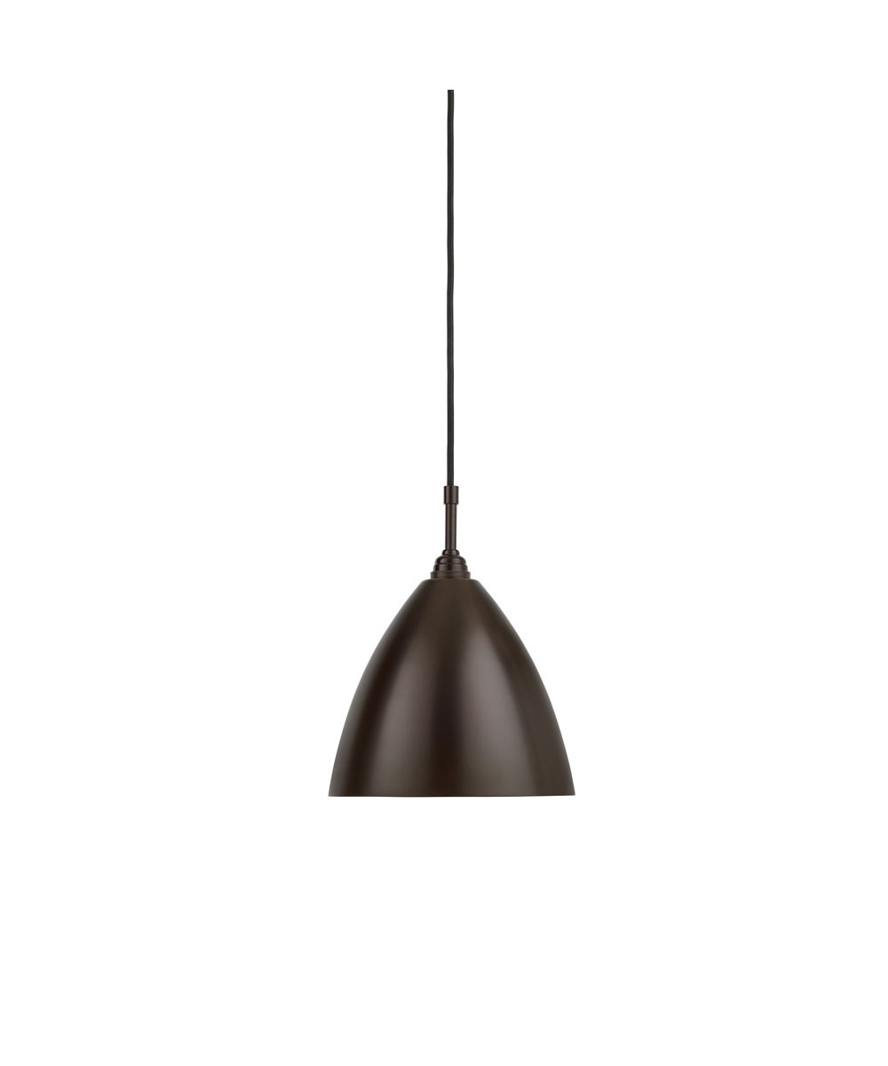 GUBI - Bestlite BL9 Hanglamp Ø21 Zwart Geelkoper/Zwart Geelkoper