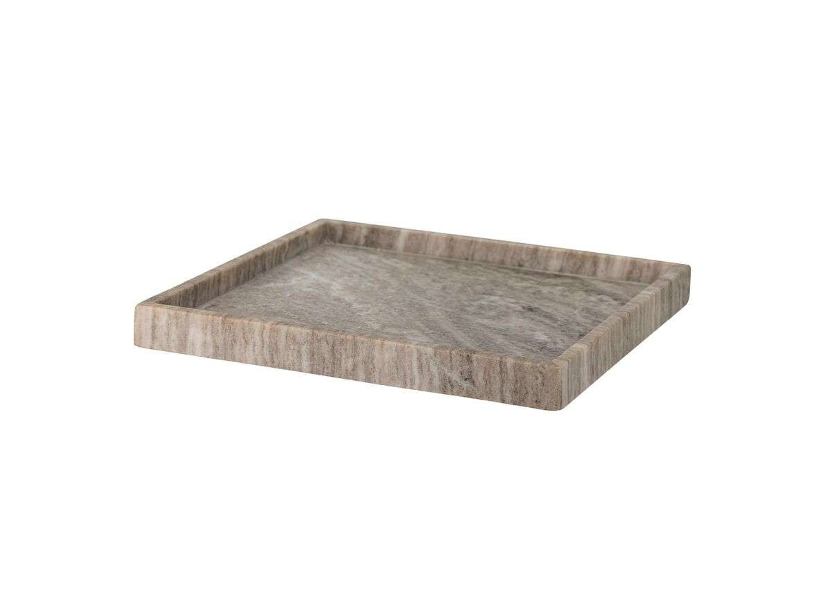 Bloomingville – Majsa Tray L35 Brown Marble Bloomingville