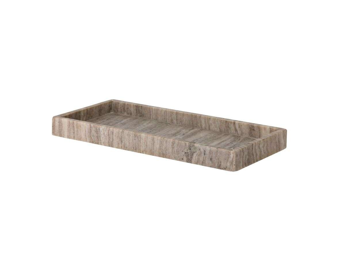 Bloomingville – Majsa Tray L38 Brown Marble Bloomingville