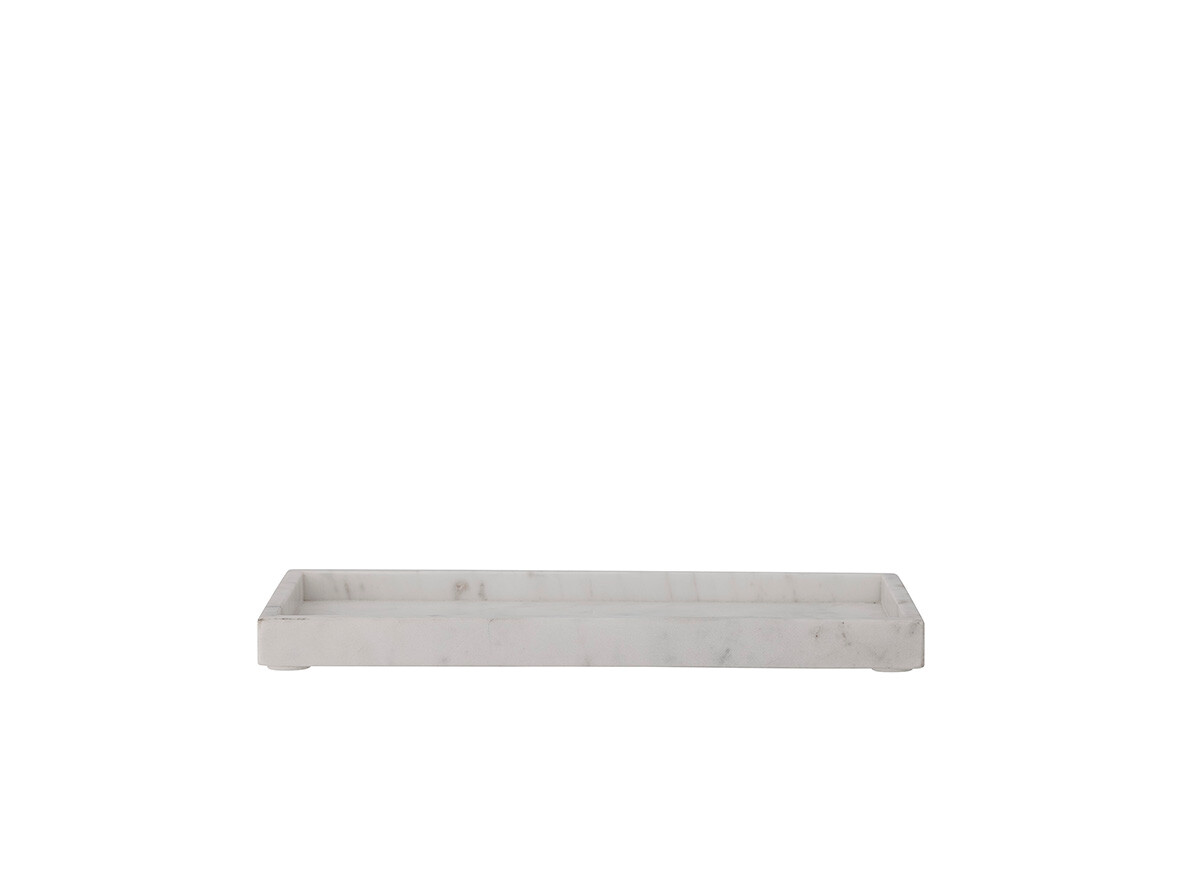 Bloomingville – Majsa Tray L38 White Marble