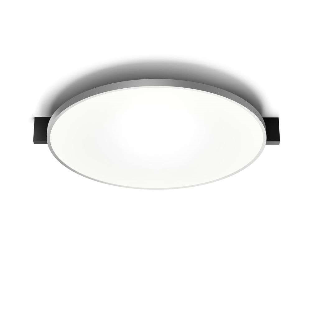 Light-Point – Inlay Round C3 Kattovalaisin Matt Black/Satin Silver