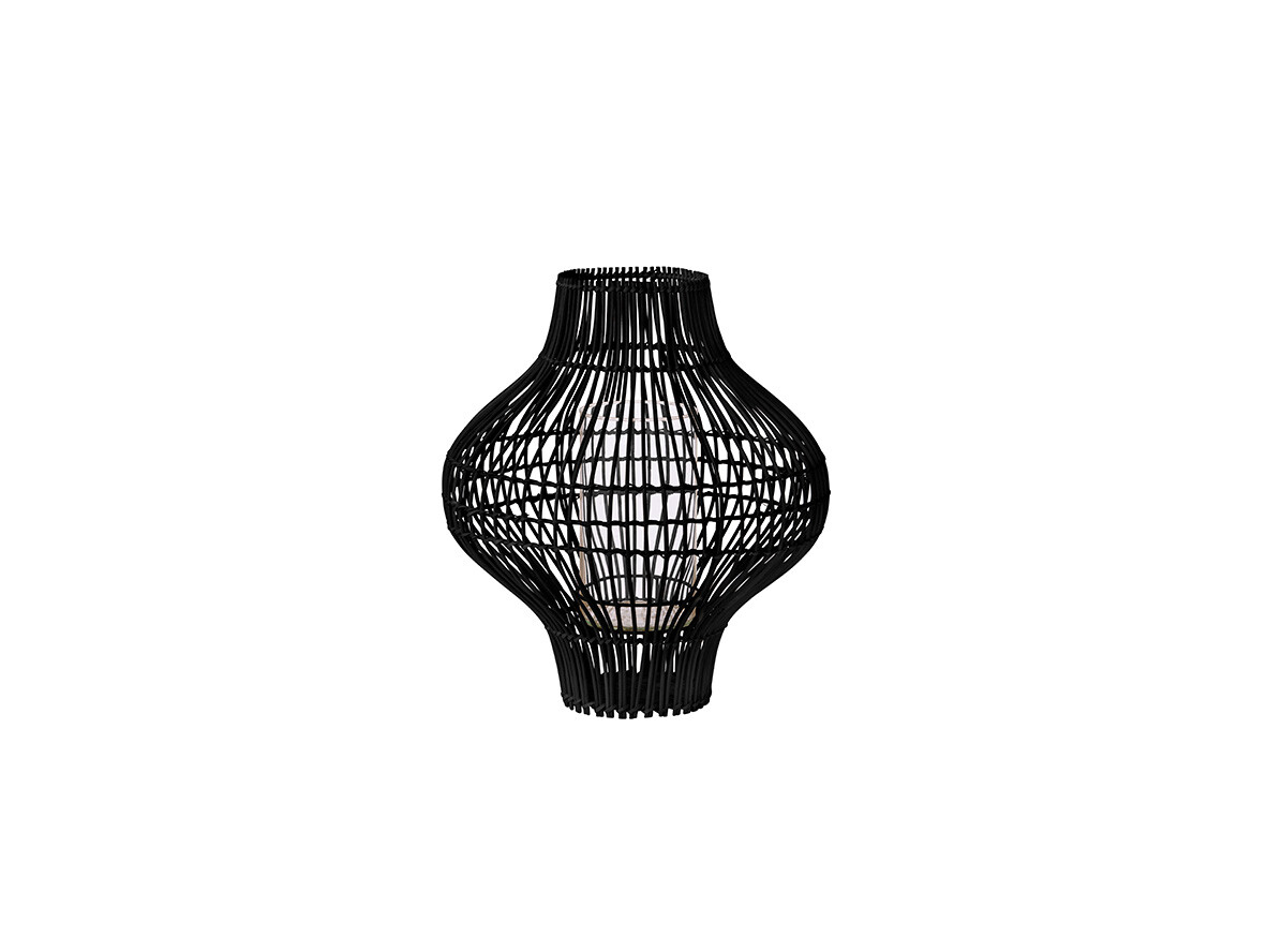 Cozy Living – Sasha Sculpturel Lantern Rattan Black Cozy Living