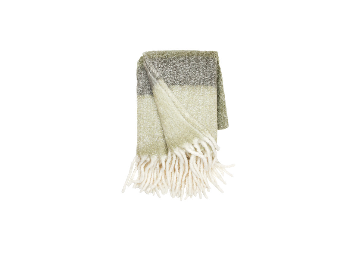 Cozy Living – Mathea Throw Striped Moss Cozy Living