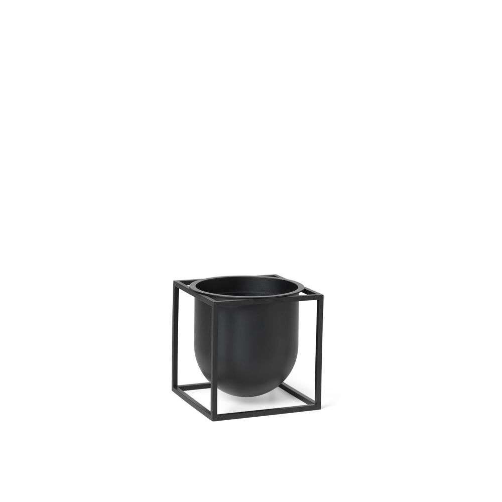 Audo Copenhagen - Kubus 14 Flowerpot Black