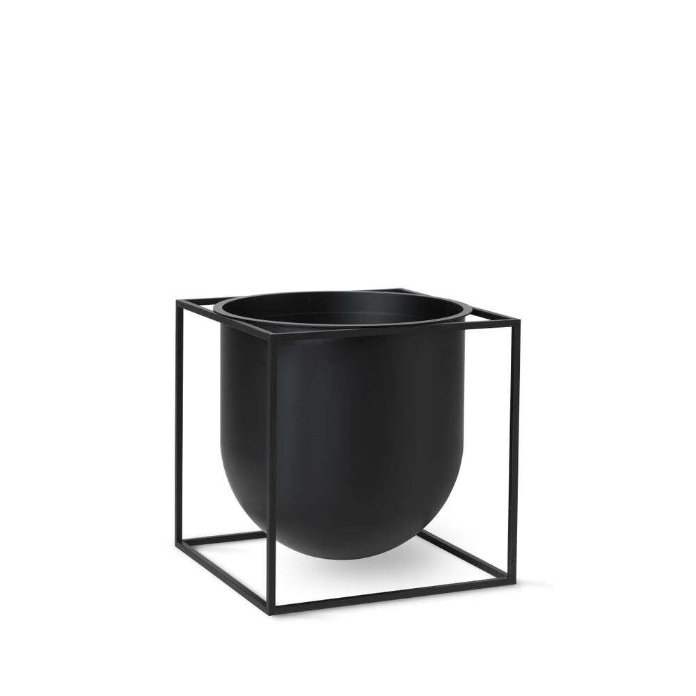 Audo Copenhagen - Kubus 23 Flowerpot Black