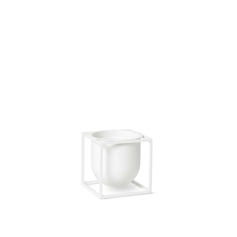 Audo Copenhagen - Kubus 14 Flowerpot White