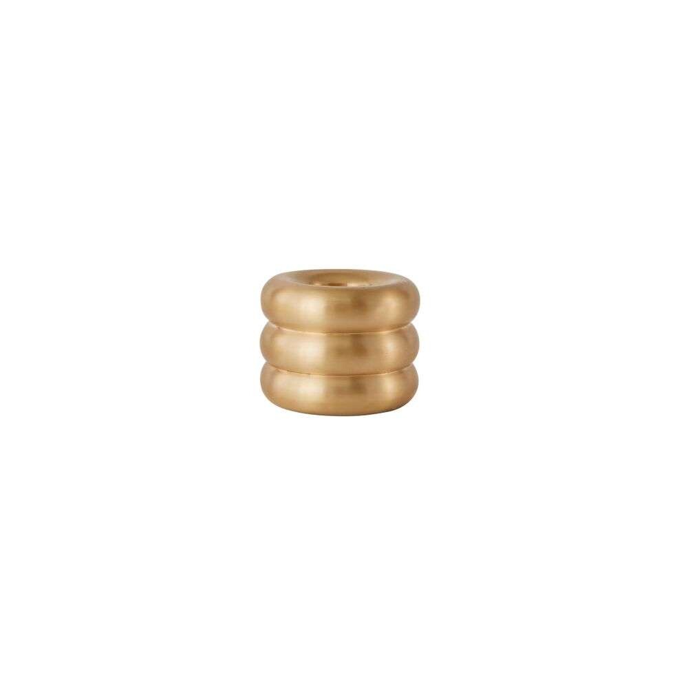 OYOY Living Design – Savi Solid Brushed Brass Candleholder